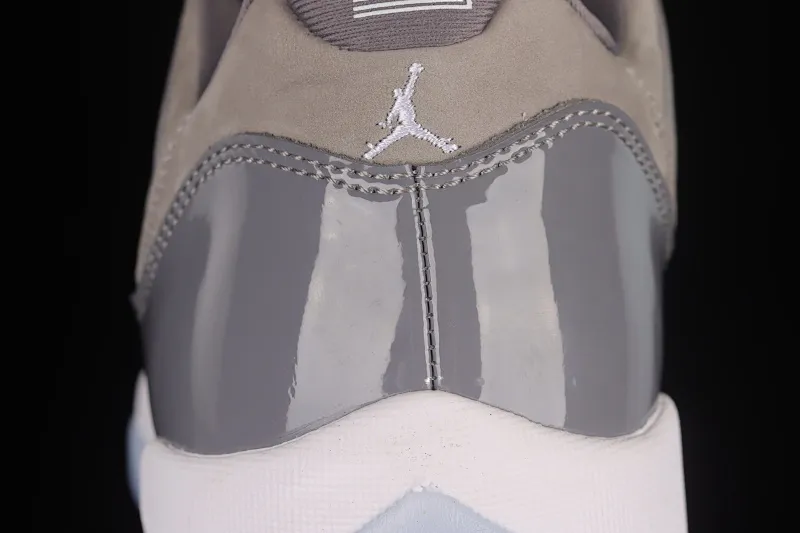 All categories Air Jordan Jordan series basketball shoes Air Jordan 11 F version Air Jordan 11 Low "Cool Grey" AJ11 Joe 11 cool gray genuine standard genuine carbon 528895-003